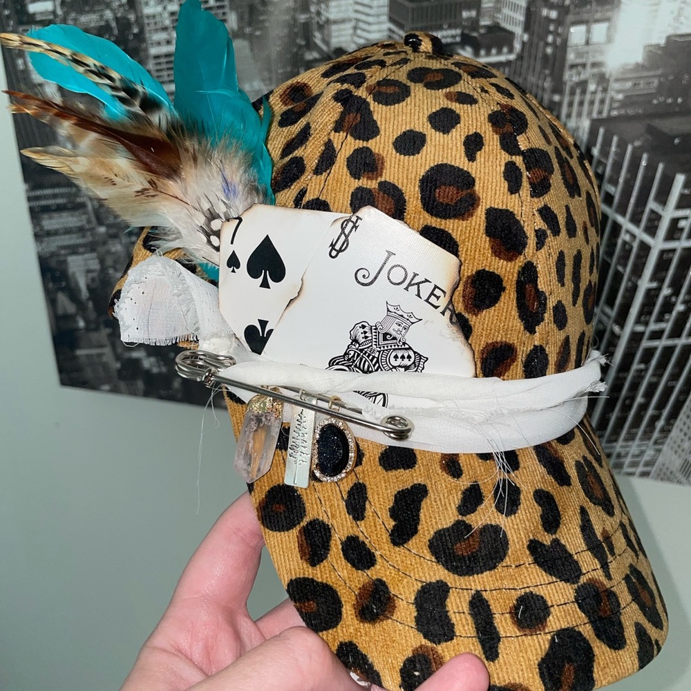 Cheetah Print Hat